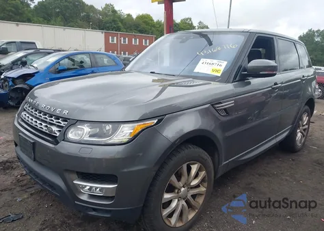 2017 Land Rover Range Rover Sport 3.0L V6 Supercharged Hse from USA, damaged, VIN SALWR2FV1HA132181